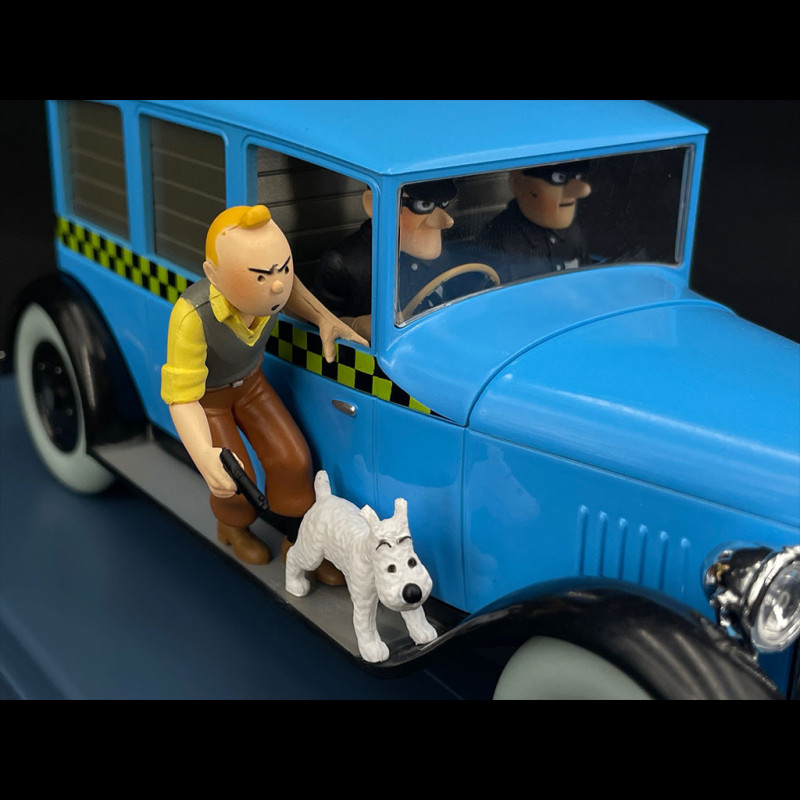 Tintin The Chicago Taxi - Tintin In America - Blue 1/24 29907