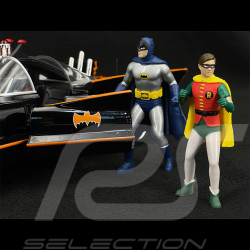 Batmobile Batman Movie Batman 1966 with light and Figure Black 1/18 Jadatoys 98625