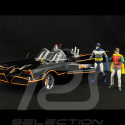Batmobile Batman Film Batman 1966 avec Figurine Noir 1/18 Jada 98625