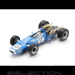 Jean-Pierre Beltoise Matra MS11 Nr 17 Platz 2. 1968 Zandvoort Nederland F1 Grand Prix 1/18 Spark 18S229