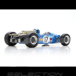 Jean-Pierre Beltoise Matra MS11 Nr 17 Platz 2. 1968 Zandvoort Nederland F1 Grand Prix 1/18 Spark 18S229