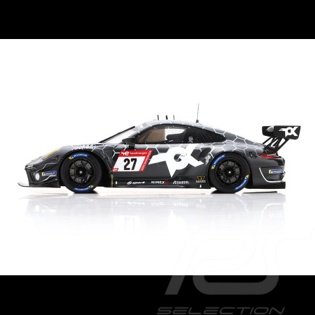 Porsche 911 GT3 R n° 27 24h Nürburgring 2022 Toksport WRT 1/18 Spark 18SG060