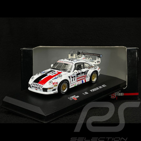 Porsche 911 GT2 type 993 Nr 77 24h Le Mans 1997 Larbre Compétition 1/43 HighSpeed HF9700S