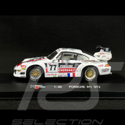 Porsche 911 GT2 type 993 Nr 77 24h Le Mans 1997 Larbre Compétition 1/43 HighSpeed HF9700S