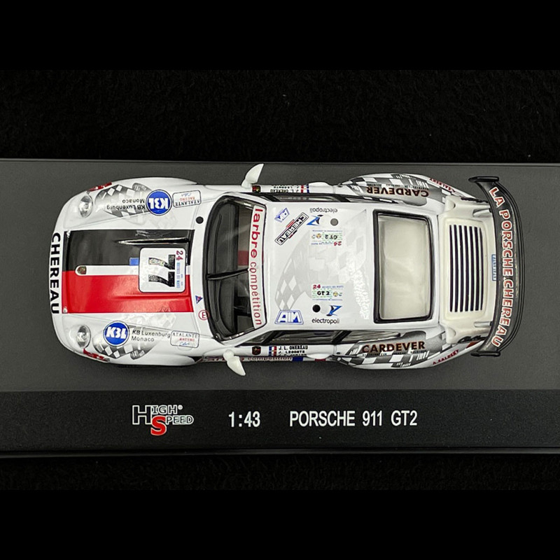 Porsche 911 GT2 type 993 n° 77 24h Le Mans 1997 Larbre Compétition
