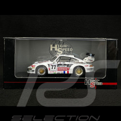 Porsche 911 GT2 type 993 Nr 77 24h Le Mans 1997 Larbre Compétition 1/43 HighSpeed HF9700S