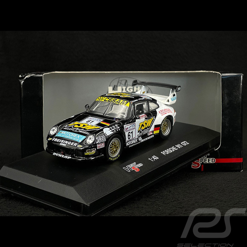 Porsche 911 GT2 type 993 n° 61 24h Le Mans 1999 Freisinger Motorsport 1/43 HighSpeed HF9700S