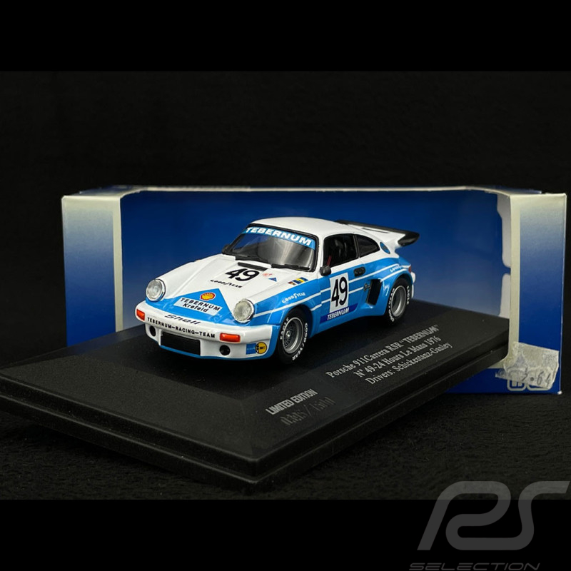 Porsche 911 Carrera RSR Nr 49 24h Le Mans 1976 Tebernum Gelo Racing 1/43 Universal Hobbies 3716