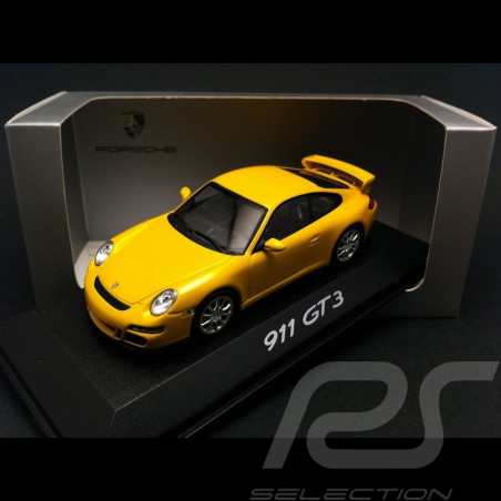 Porsche 911 GT3 Type 997 2006 Speed yellow 1/43 Minichamps WAP02012116