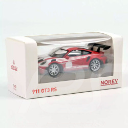 Porsche 911 GT3 RS Type 992 2022 Rouge Salzbourg 1/43 Norev Jet-car 750047