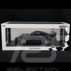 Porsche 911 GT2 RS Type 991 Weissach Package 2018 Metallic Lila / Gold 1/18 Minichamps 153068322