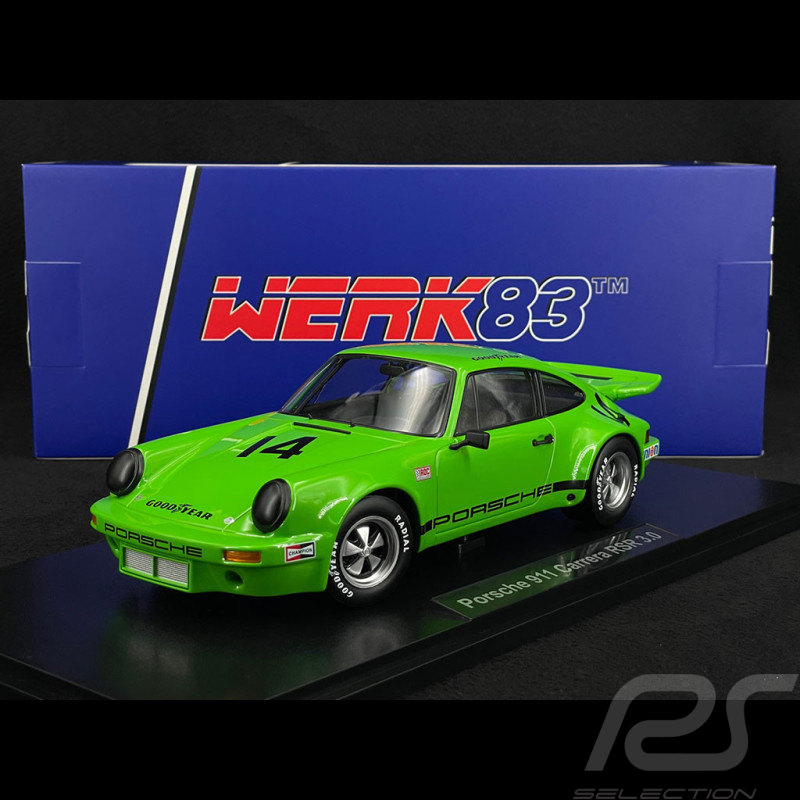 Porsche 911 Carrera 3.0 RSR n° 14 IROC Riverside 1973 1/18 Werk83 W18016007