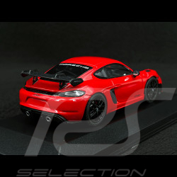 Porsche 718 Cayman GT4 RS 2021 Indischrot / Schwarz 1/43 Minichamps 413069715