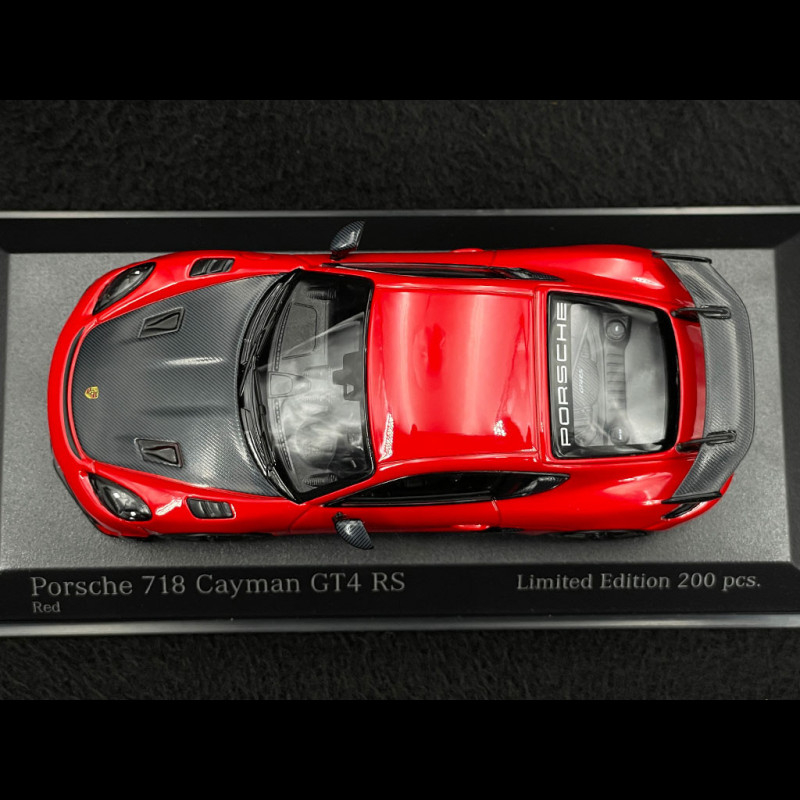 Porsche 718 982 Cayman GT4 Rs 2021 Red MINICHAMPS 413069716 1 43 Neodym Räder online kaufen