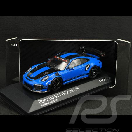 Porsche 911 GT2 RS MR Type 991 2018 Bleu Requin / Noir 1/43 Minichamps MR-911-GT2RS-4306