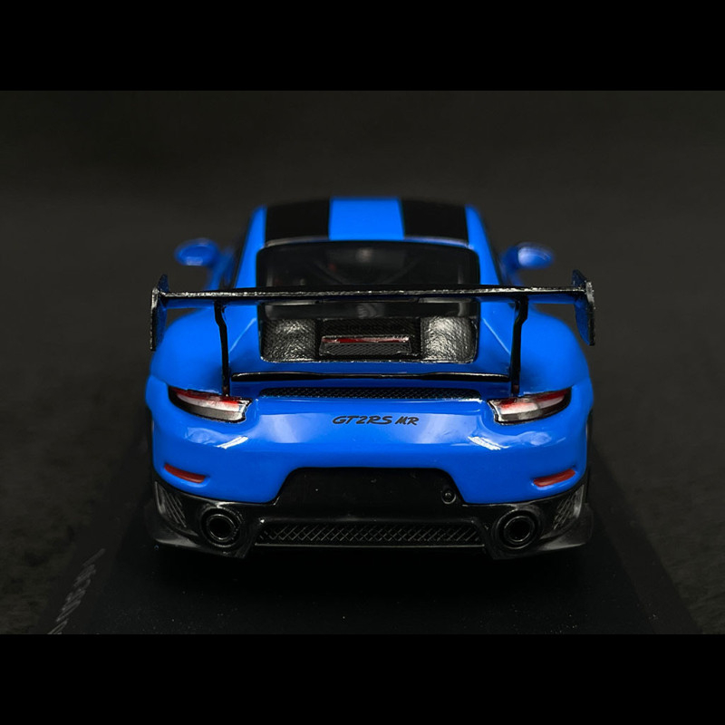 Porsche 911 GT2 RS MR Type 991 2018 Shark Blue / Black 1/43 Minichamps  MR-911-GT2RS-4306