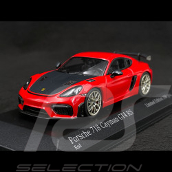 Porsche 718 Cayman GT4 RS 2021 Guards Red / Black 1/43 Minichamps 413069716