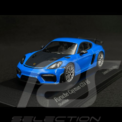 Porsche 718 Cayman GT4 RS 2021 Bleu Requin / Noir 1/43 Minichamps 413069705