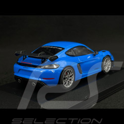 Porsche 718 Cayman GT4 RS 2021 Bleu Requin / Noir 1/43 Minichamps 413069705