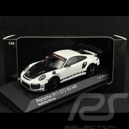 Porsche 911 GT2 RS MR Type 991 2018 Blanc / Noir 1/43 Minichamps MR-911-GT2RS-4302