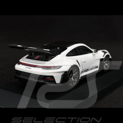 Porsche 911 GT3 RS Type 992 2023 Blanc / Bandes Noir 1/43 Minichamps 413062107