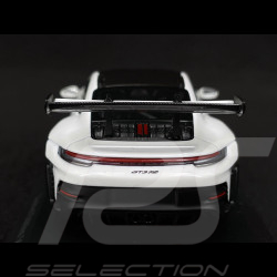 Porsche 911 GT3 RS Type 992 2023 Weiß / Schwarz Streifen 1/43 Minichamps 413062107