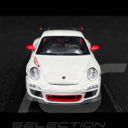 Porsche 911 GT3 RS 3.8 Type 997 2009 Blanc / Rouge 1/43 Minichamps 403069116