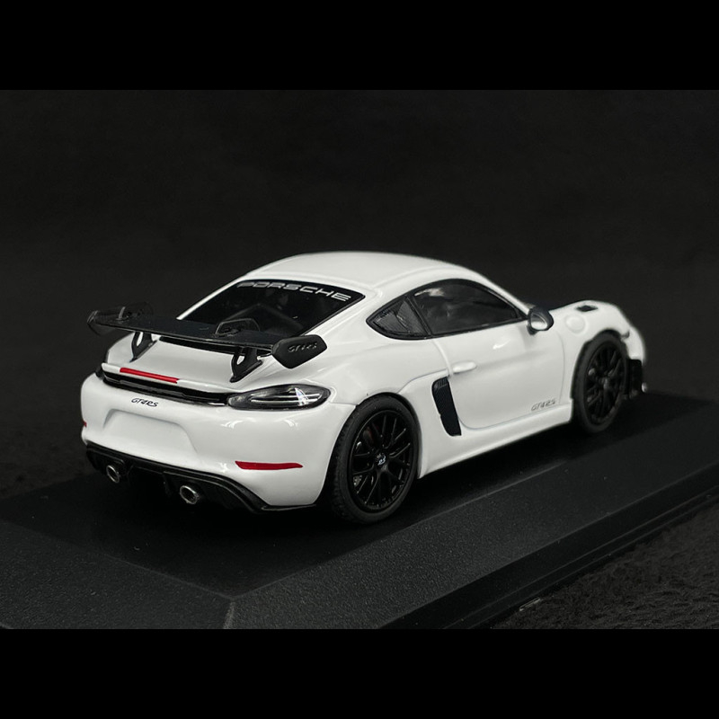 Porsche 718 Cayman GT4 RS 2021 White / Black 1/43 Minichamps 413069709