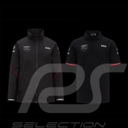 Duo Porsche Jacket + Porsche Polo-shirt Motorsport BOSS Tag Heuer Black