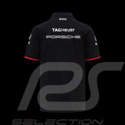 Duo Porsche Jacke + Porsche Polo-Shirt Motorsport BOSS Tag Heuer Schwarz