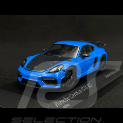 Porsche 718 Cayman GT4 RS 2021 Shark Blue / Black 1/43 Minichamps 413069706