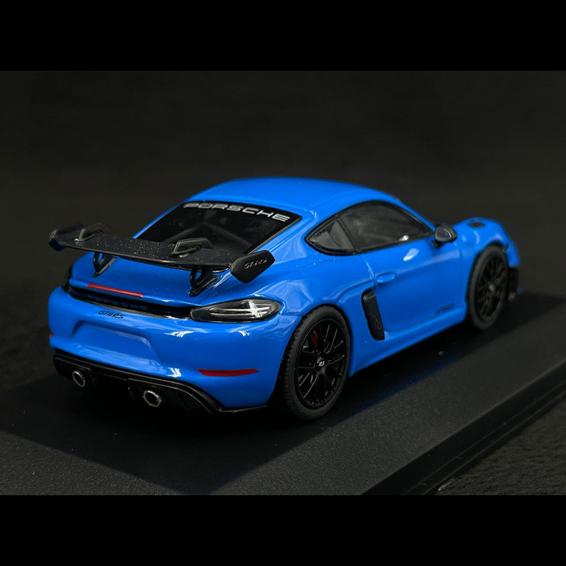 Porsche 718 Cayman GT4 RS 2021 Shark Blue / Black 1/43 Minichamps 413069706