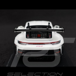 Porsche 911 GT3 RS Type 992 2023 Blanc / Bandes Rouge 1/43 Minichamps 413062103