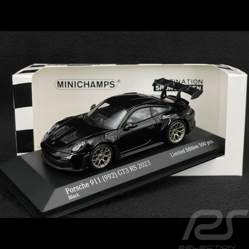 Porsche 911 GT3 RS Type 992 2023 Schwarz 1/43 Minichamps 413062104