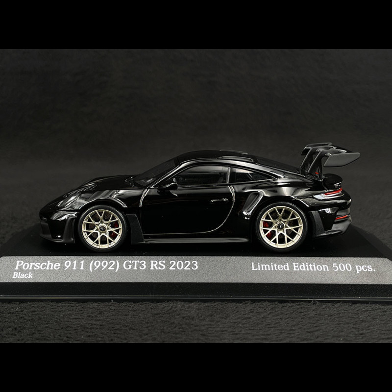 Porsche 911 GT3 RS Type 992 2023 Black 1/43 Minichamps 413062104