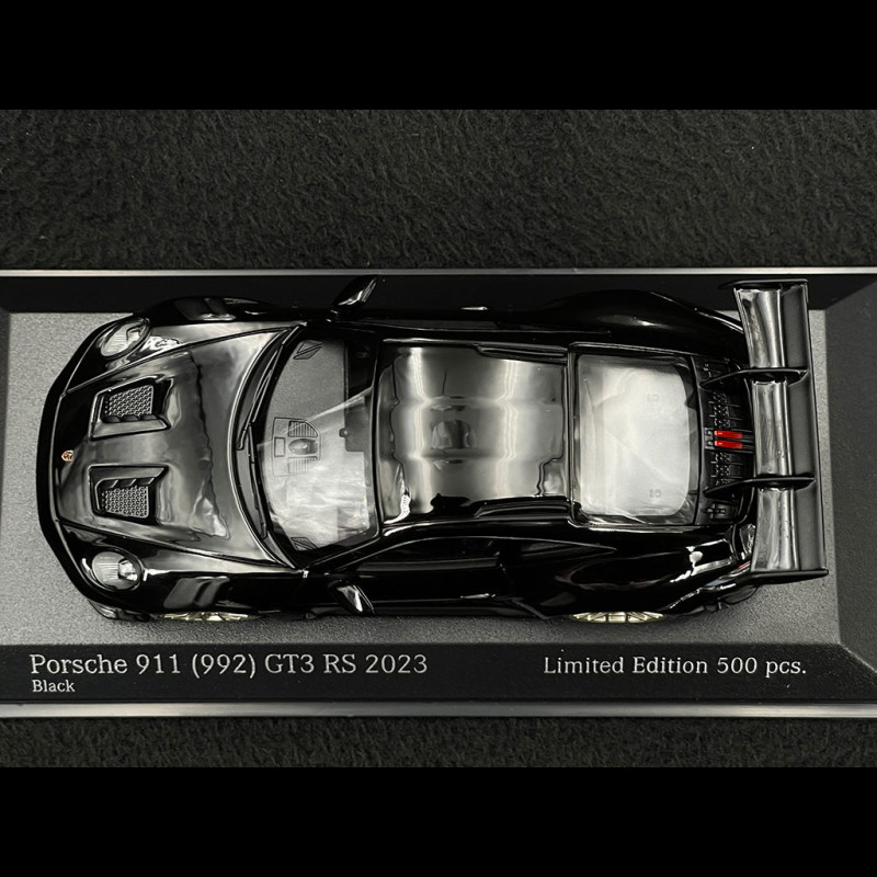 513Q NZG Modèle No 327 Allemagne Porsche 911 Speedster Noir 1:43 + Boite