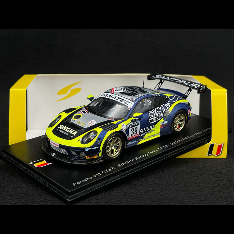 Porsche 911 GT3 R n° 39 24h Spa 2022 SINGHA Racing 1/43