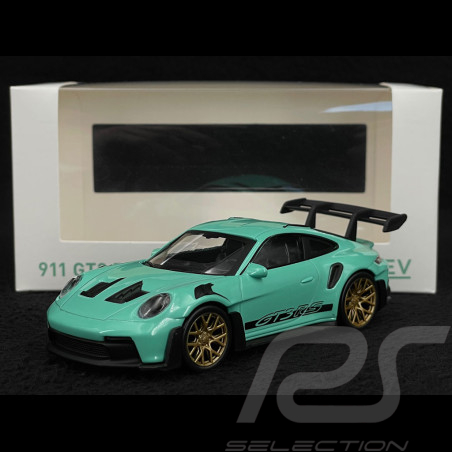 Porsche 911 GT3 RS Type 992 2022 Mintgrün 1/43 Norev Jet-car 750045