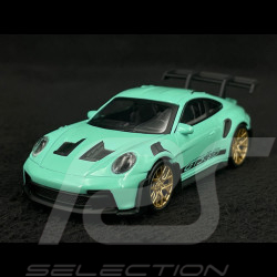 Porsche 911 GT3 RS Type 992 2022 Mintgrün 1/43 Norev Jet-car 750045