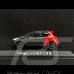 Peugeot 208 GTi 30th 2014 Matt Black / Red 1/43 Norev 472821