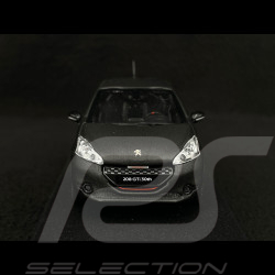 Peugeot 208 GTi 30th 2014 Mattschwarz / Rot 1/43 Norev 472821