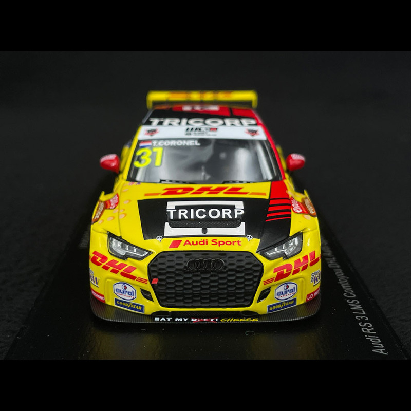 Audi RS3 LMS Nr 31 Sieger WTCR Slovakia 2020 DHL Comtoyou Racing 1/43 Spark  S8969