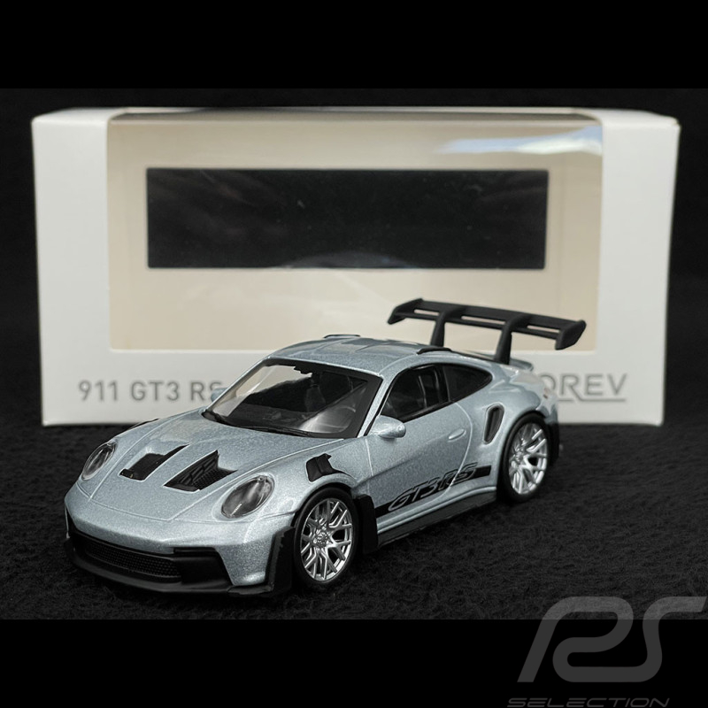 NV750046 - Norev 1:43 NOREV Porsche 911 992 Gt3 Rs Coupe 2022 Silver Black  NV750046 (Modellbau - Straßenautos)