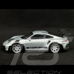 Porsche 911 GT3 RS Type 992 2022 Gris Argent 1/43 Norev Jet-car 750046