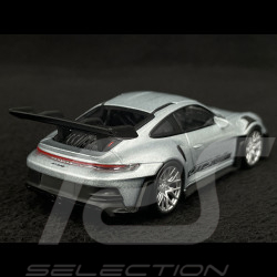 Porsche 911 GT3 RS Type 992 2022 Gris Argent 1/43 Norev Jet-car 750046