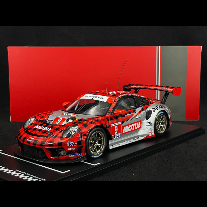 Porsche 911 GT3 R Type 991 n° 9 Winner 24h Daytona 2022 1/18 Ixo Models  LEGT18-23001B