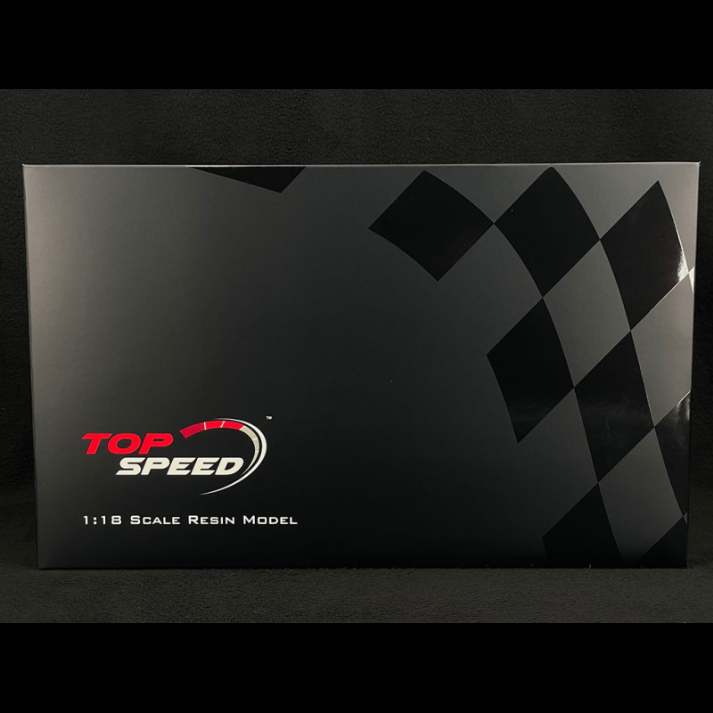 Voiture Miniature Bugatti Centodieci Blanche 1:18 Par TRUESCALE - Modèle TS0480 Neuf