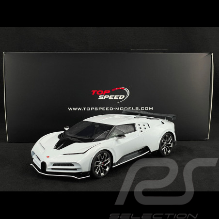 Bugatti Centodieci 2019 Weiß 1/18 Top Speed TS0480