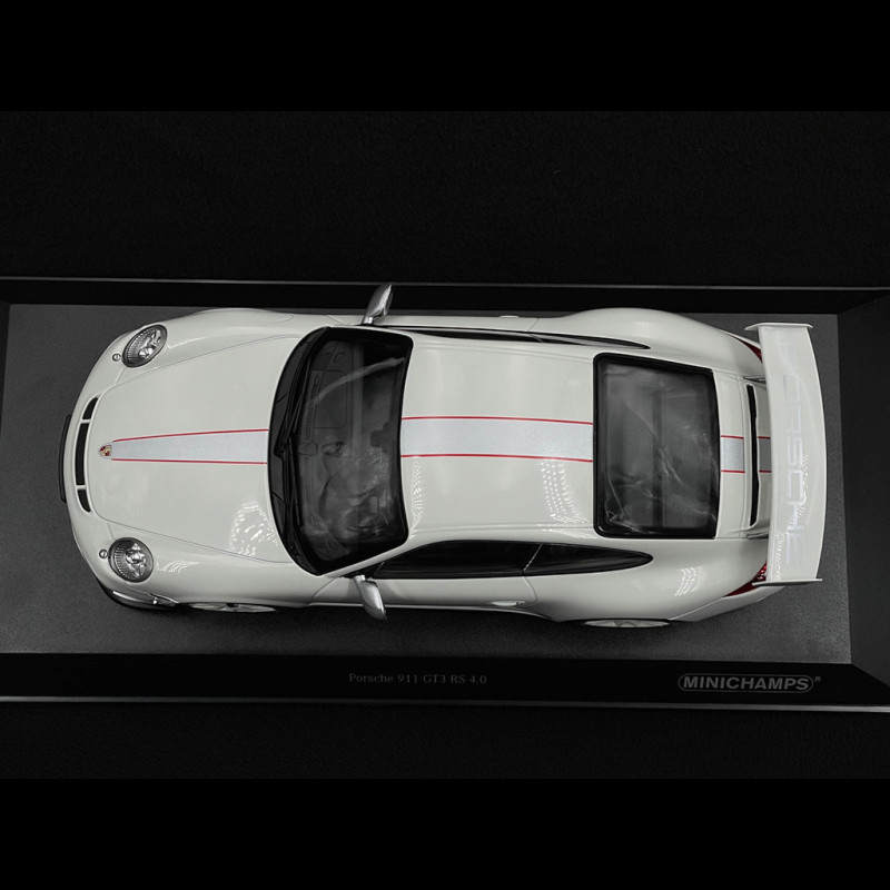 PORSCHE 911 997 GT2 RS de 2011 blanc 1/18 MINICHAMPS 100069400 voiture miniature