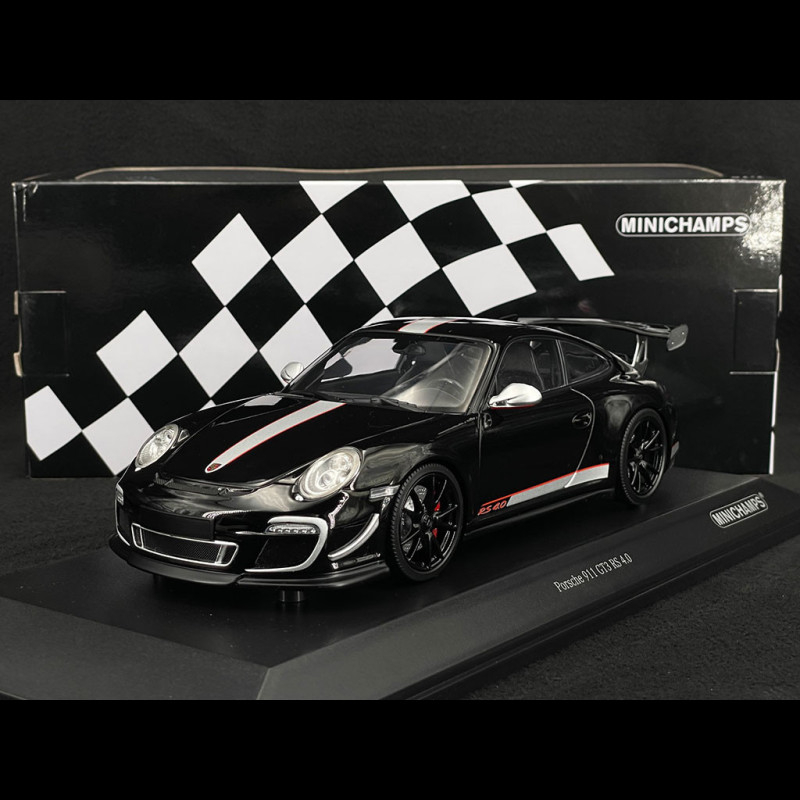 Porsche 911 GT3 RS 4.0 Type 997 2011 Black 1/18 Minichamps 155062220
